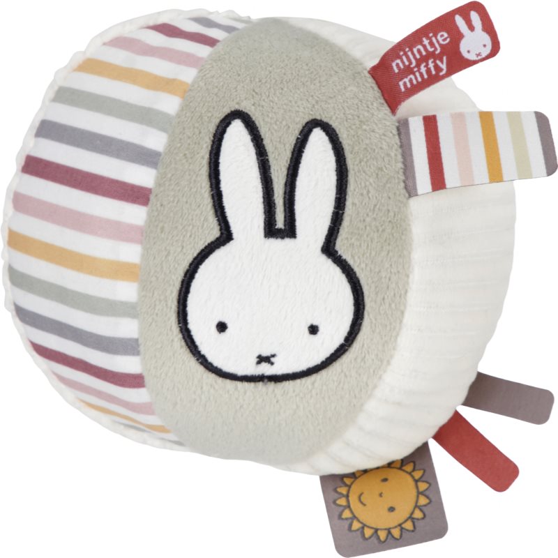 E-shop Little Dutch Ball Miffy Fluffy Pink aktivity hračka 1 ks