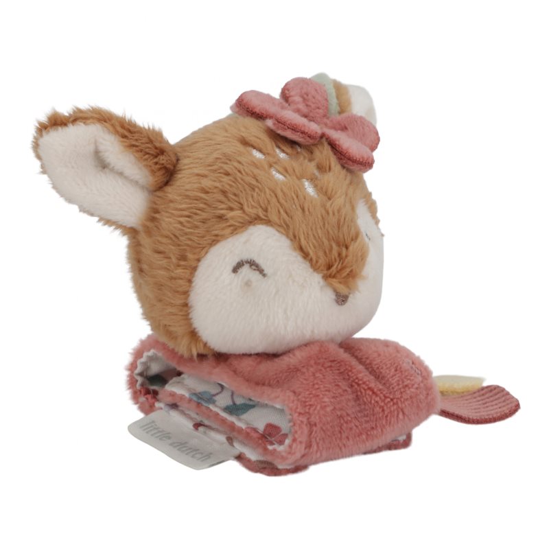 Little Dutch Fairy Garden Wrist Rattle chrastítko na ruku 0 m+ Pink 1 ks