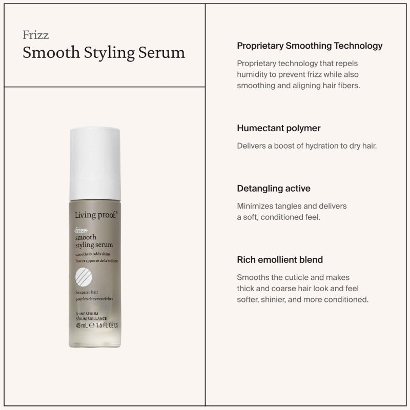 Living Proof No Frizz Sérum Anti-frisottis 45 Ml