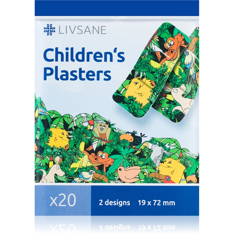 LIVSANE Children's plasters Pflaster für Kinder 20 St.