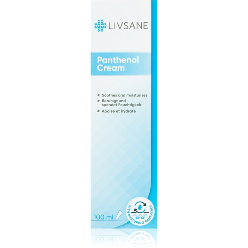 LIVSANE Panthenol Cream відновлюючий крем для подразненої шкіри 100 мл