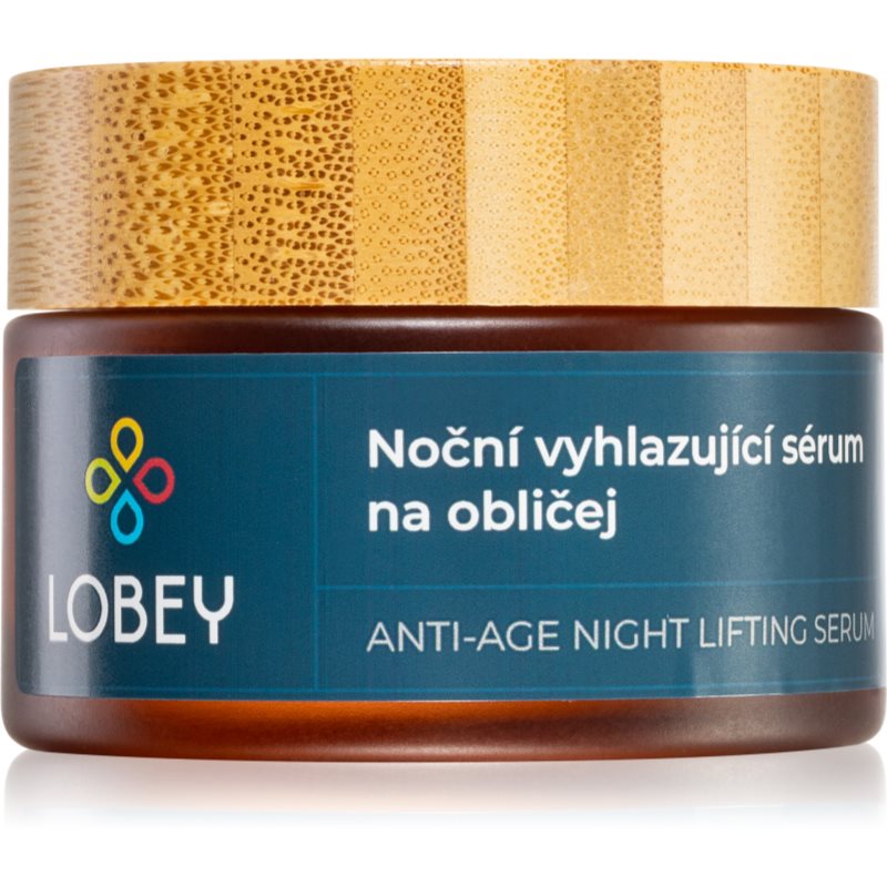 Lobey Skin Care Anti-Age Night Lifting Serum gladilni serum za obraz za noč 50 ml