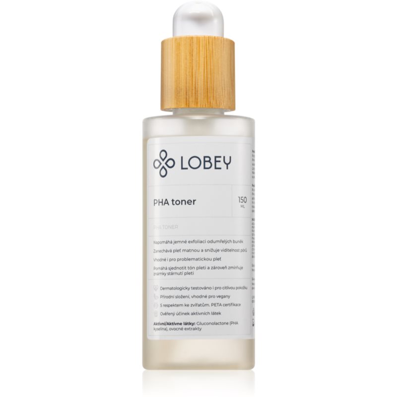 Lobey Skin Care PHA toner tonik za obraz 150 ml