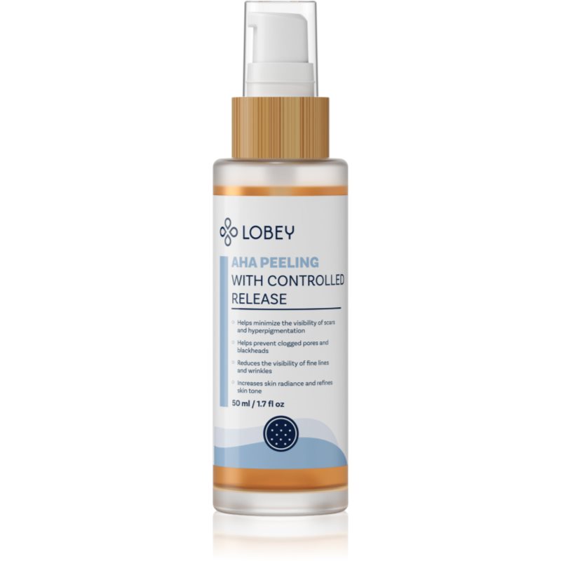 Lobey Skin Care AHA Peeling pleťový peeling s AHA kyselinami 50 ml