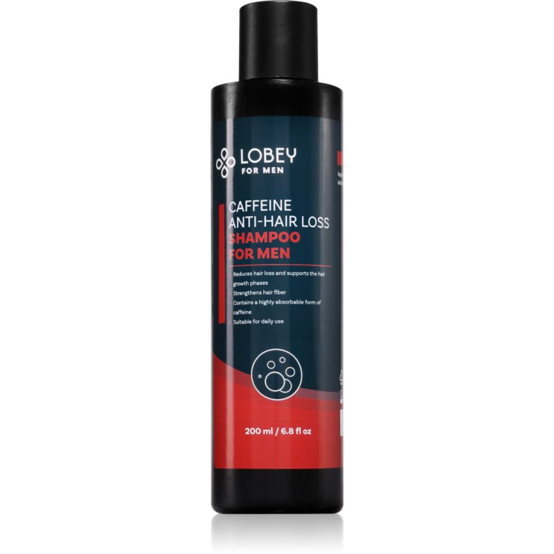 Lobey Caffeine šampon proti vypadávání vlasů pro muže 200 ml