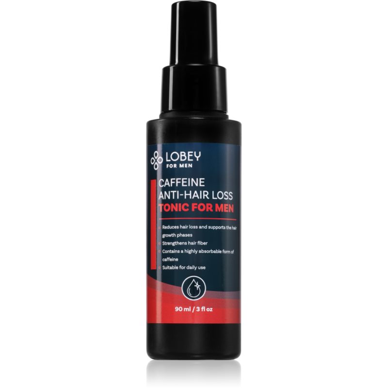 Lobey Caffeine tonikum proti vypadávání vlasů pro muže 90 ml