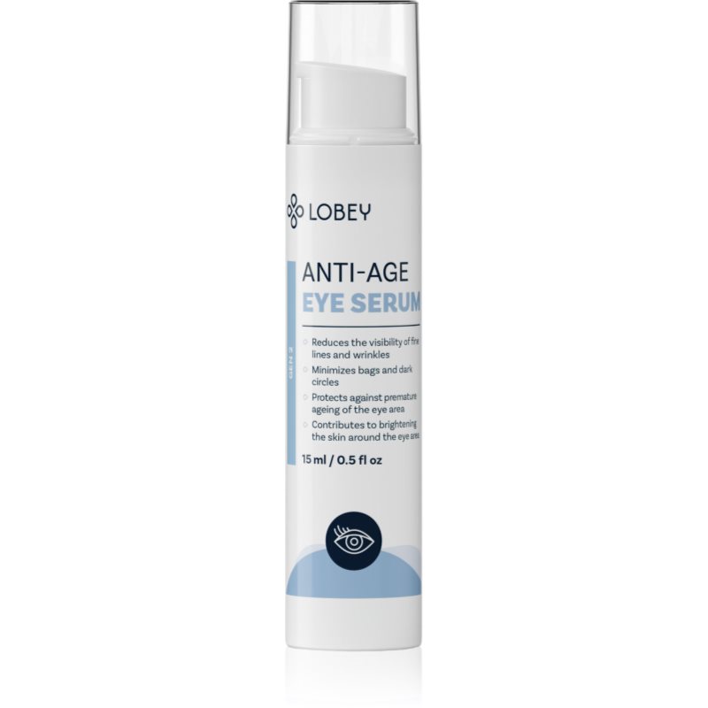Lobey Face Care Eye Serum oční sérum proti vráskám 15 ml