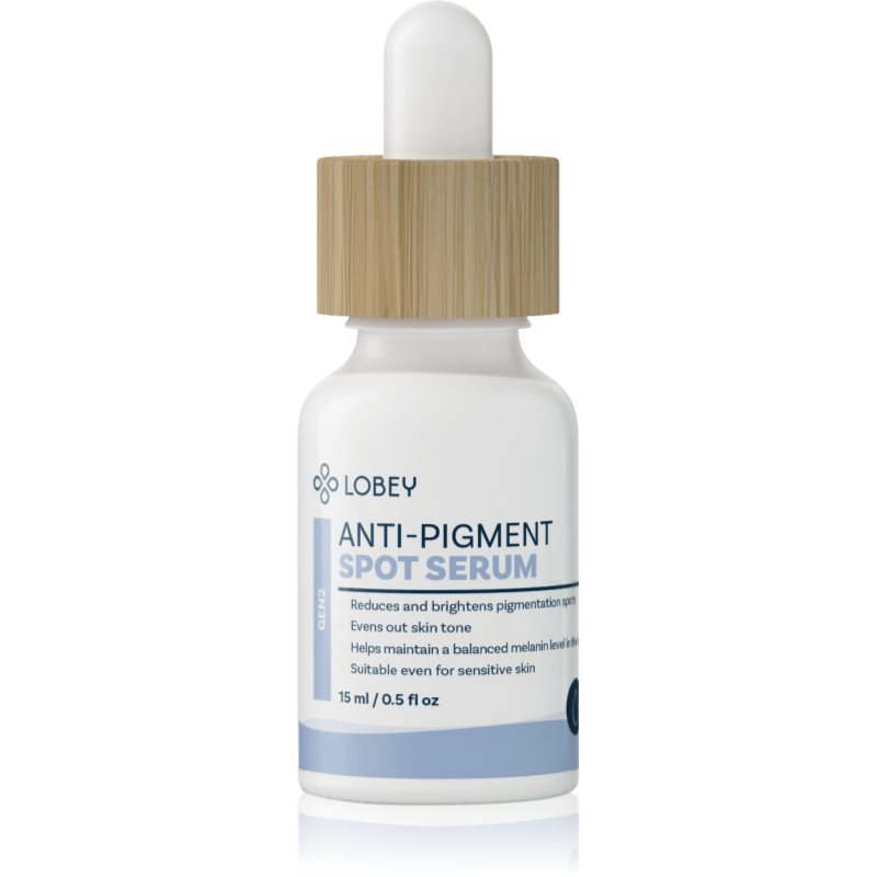 Lobey Skin Care Lokální sérum na pigmentové skvrny pleťové sérum proti pigmentovým skvrnám 15 ml