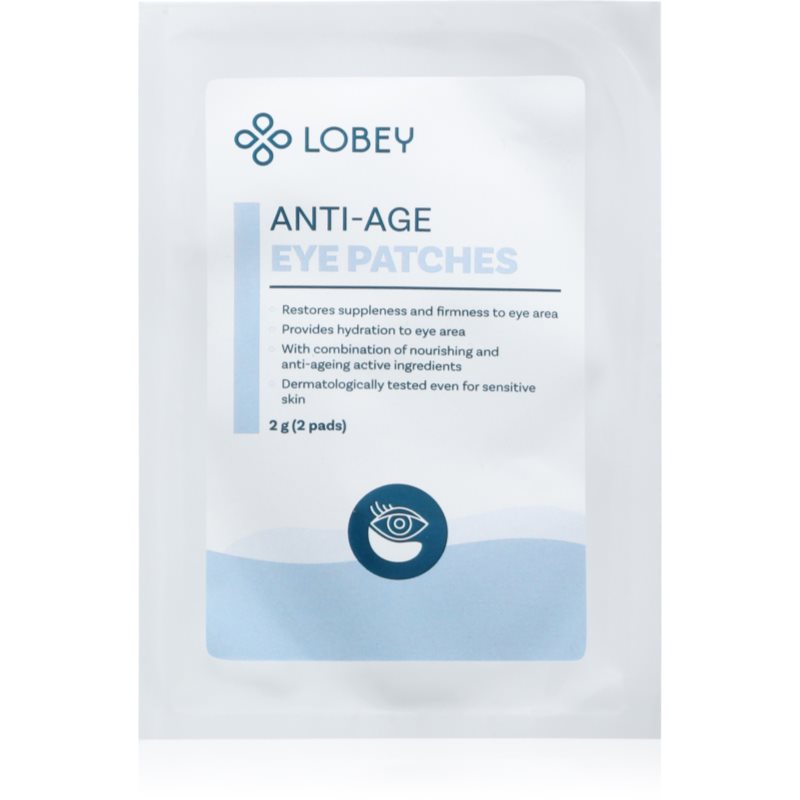 Lobey Skin Care Anti-Age Eye Patches Hydrogel Oogmasker 2 g
