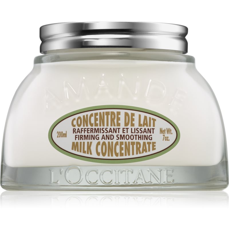 L’Occitane Almond Milk Concentrate zpevňující tělový krém 200 ml