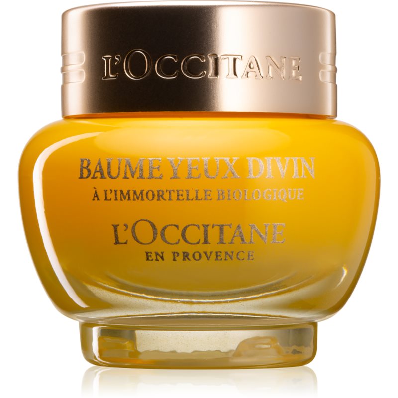 

L’Occitane Immortelle Divine Eye Balm поживний нічний бальзам проти набряків та темних кіл