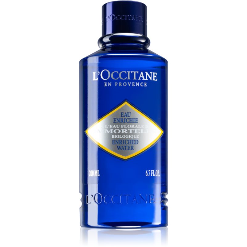 

L’Occitane Immortelle Enriched Water тонік для обличчя для рівного тону шкіри