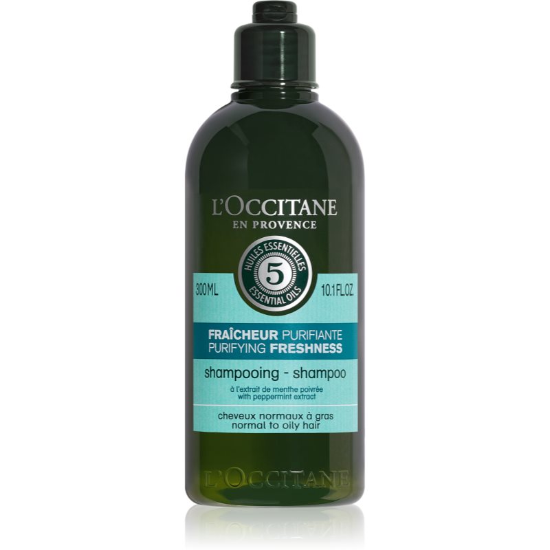L’Occitane Aromachologie Purifying Shampoo For Normal To Oily Hair 300 Ml