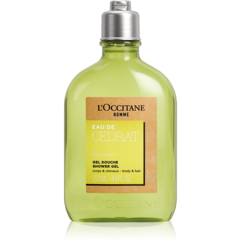 L’Occitane Men Cedrat Duschgel für Haare und Körper 250 ml