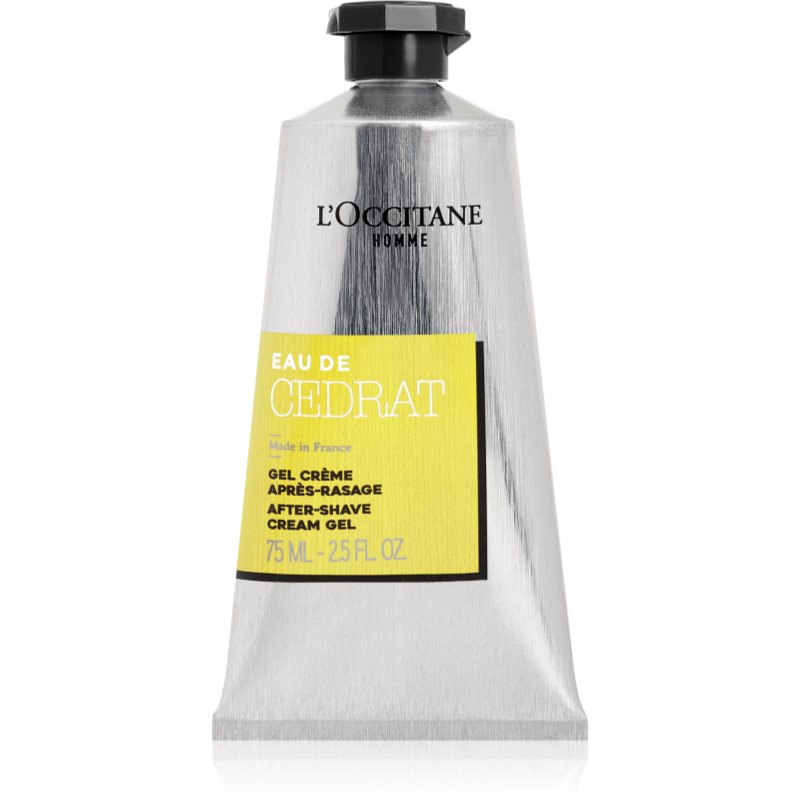 L’Occitane Men Cedrat Aftershave Gel With Soothing Effect 75 Ml