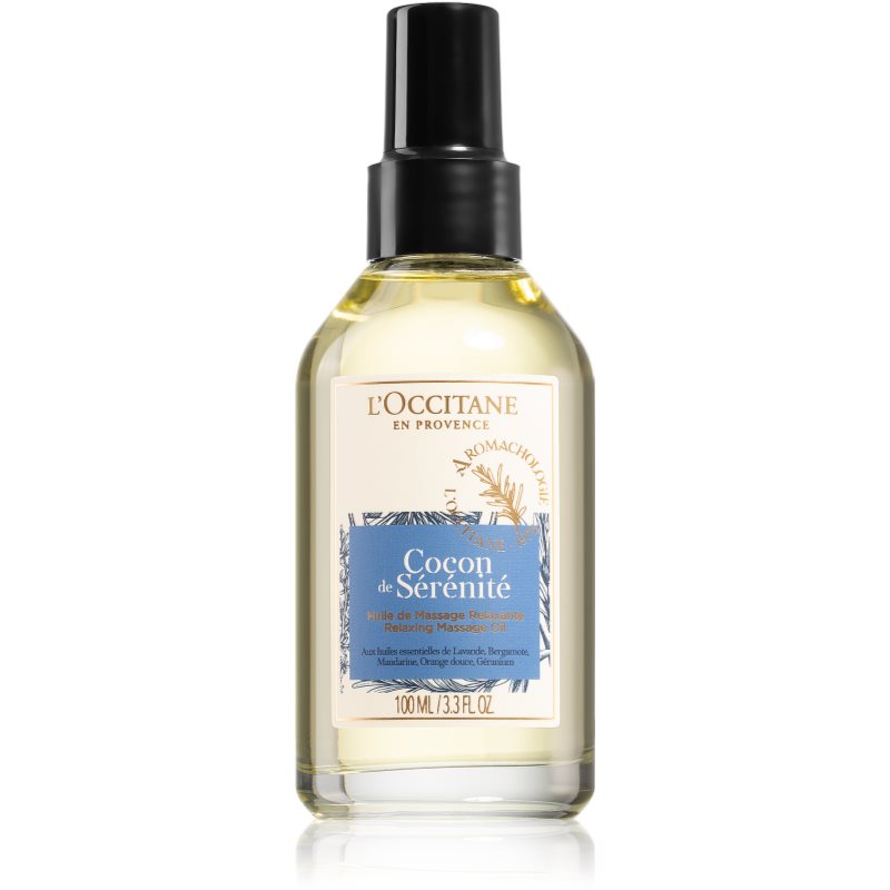 

L’Occitane Cocon de Sérénité розслаюлююча масажна олійка