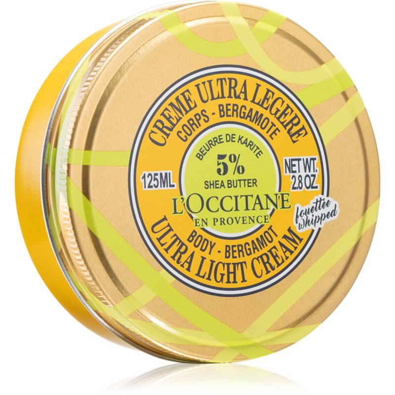 

L’Occitane Shea Butter Body-Bergamot Ultra Light Cream ультра-легкий крем для тіла з бамбуковою олійкою