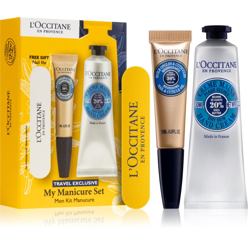 

L’Occitane My Manicure Set дорожній набір (для рук та нігтів)