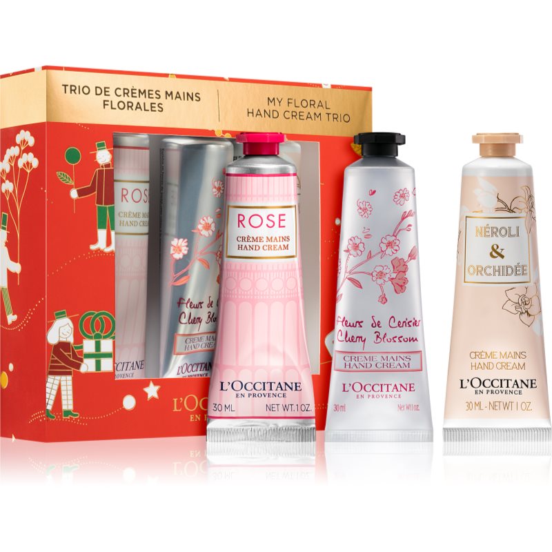 

L’Occitane My Floral Hand Cream Trio подарунковий набір (для рук)