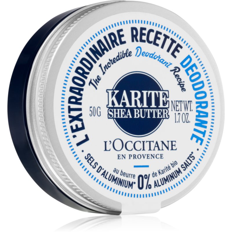 L’Occitane Karité Shea Butter krémový dezodorant s bambuckým maslom 50 g