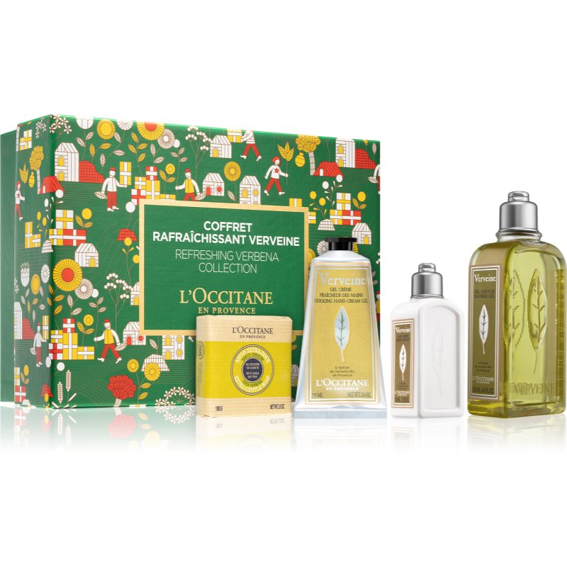 

L’Occitane Refreshing Verbena Collection подарунковий набір (для тіла та рук)