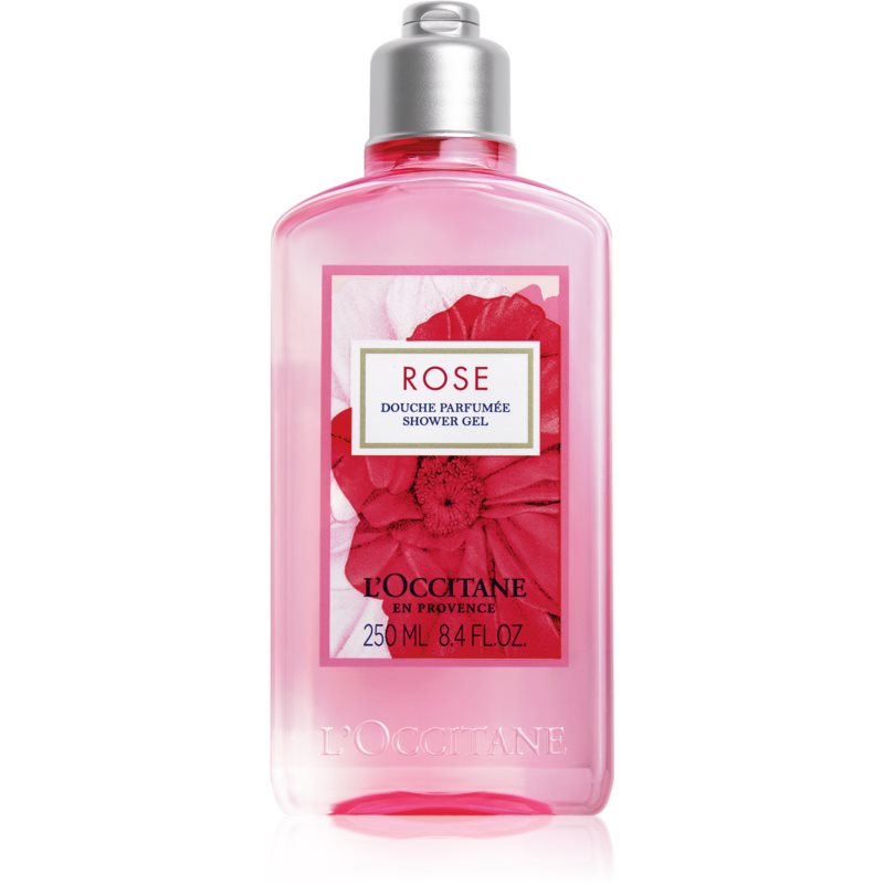 L’Occitane Rose parfumovaný sprchovací gél 250 ml