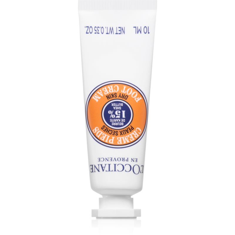 L’Occitane Shea Butter Foot Cream krém na nohy 10 ml