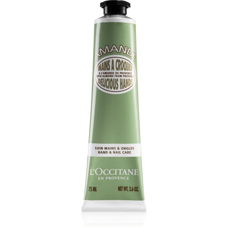 L’Occitane Almond Delicious Hands Handcreme mit Mandelöl 75 ml