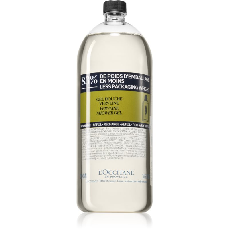 L’Occitane Verbena sprchový gel na tělo Refill 500 ml