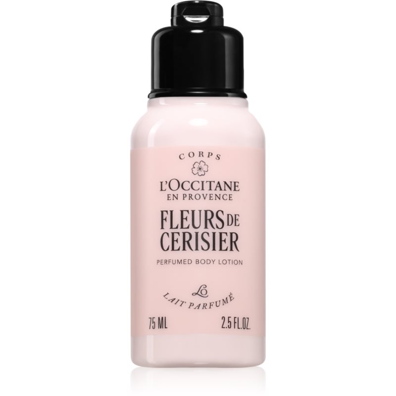 L’Occitane Fleurs de Cerisier Perfumed Body Lotion parfémované tělové mléko třešňový květ 75 ml