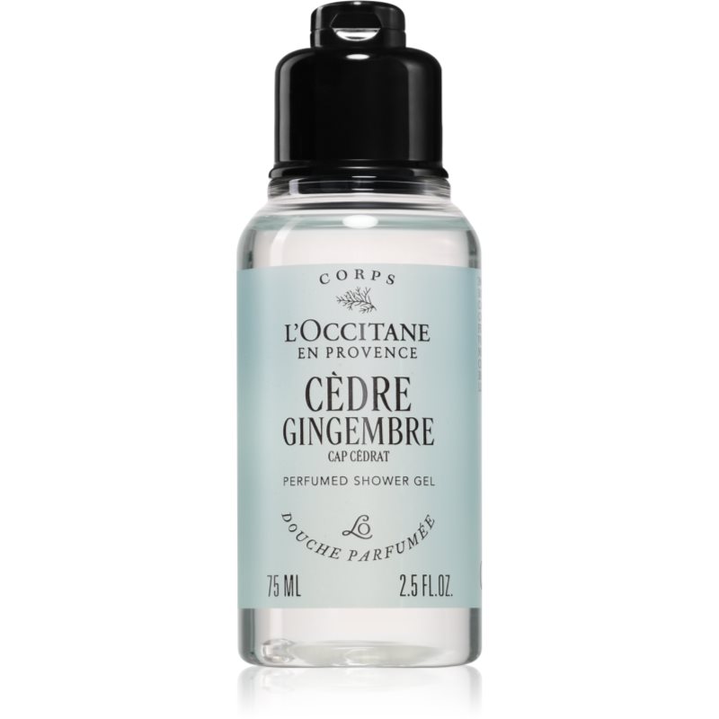 L’Occitane Cèdre Gingembre Perfumed Shower Gel sprchový gel 75 ml