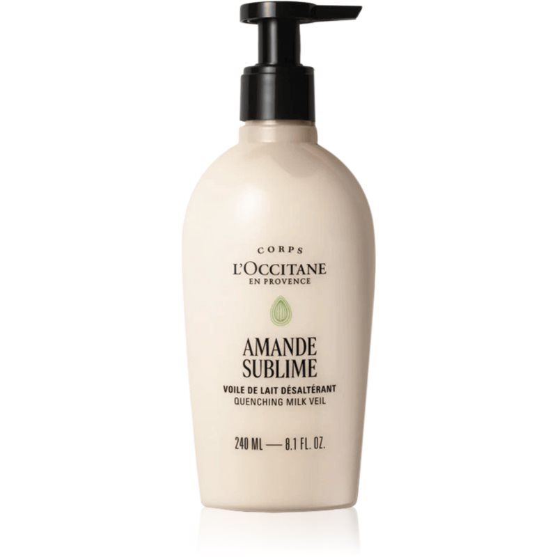 L’Occitane Amande Sublime Quenching Milk Veil nawilżające mleczko do ciała 240 ml