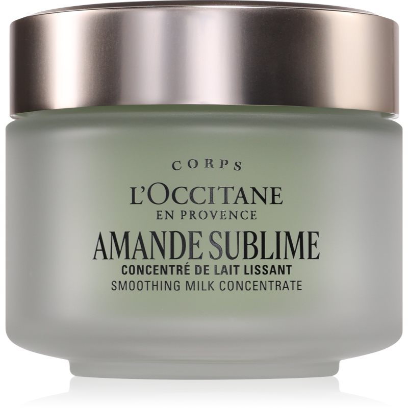 L’Occitane Amande Sublime Smoothing Milk Concentrate tělový vyhlazující krém 200 ml
