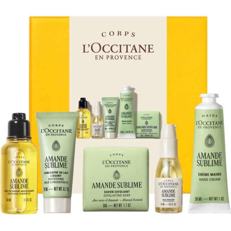 L’Occitane Amande Sublime Soft Skin Routine darčeková sada