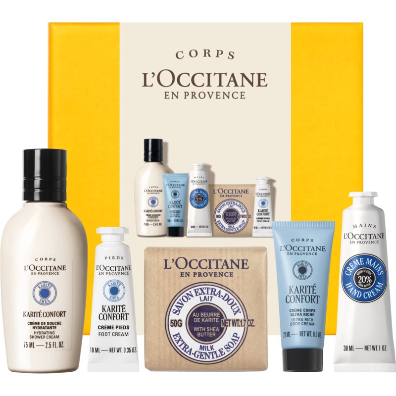L’Occitane L’Occitane Karité Confort Nourishing Routine Gavesæt