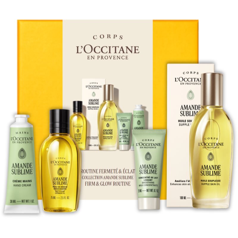 L’Occitane Amande Sublime Firm & Glow Routine darčeková sada