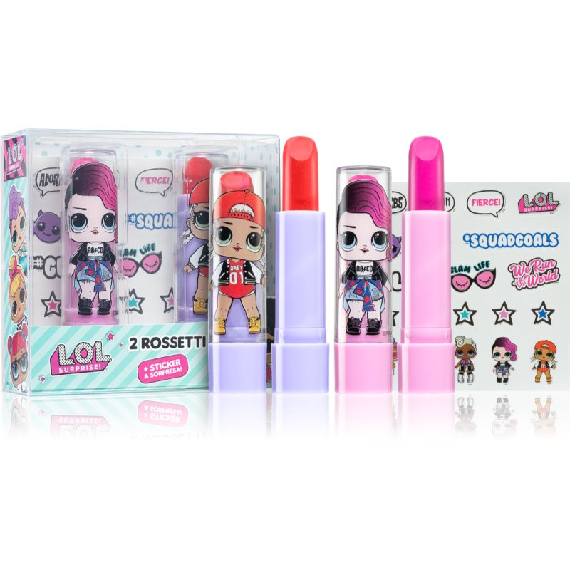 

L.O.L. Surprise Gift Set 2 Lipstick набір губних помад