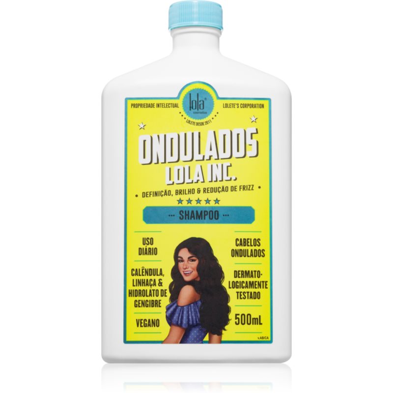 E-shop Lola Cosmetics Ondulados Lola Inc. Shampoo hydratační šampon pro vlnité a kudrnaté vlasy 500 ml