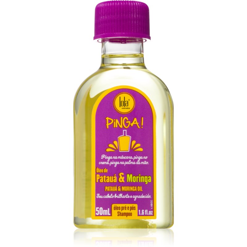 E-shop Lola Cosmetics Pinga Patauá & Moringa vyživující olej pro suché vlasy 50 ml