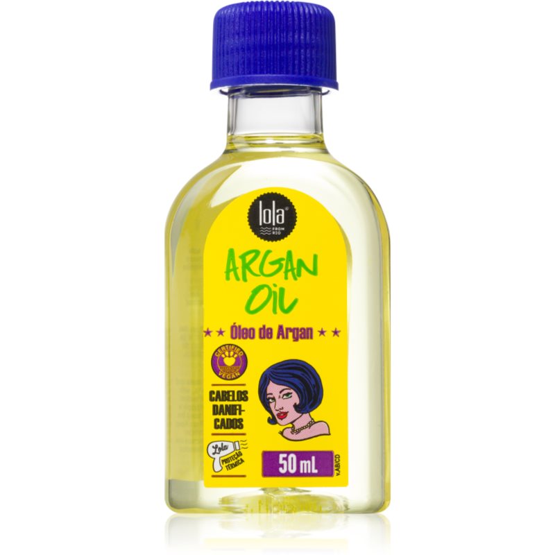 Lola Cosmetics Argan Oil αργανέλαιο για τα μαλλιά 50 ml