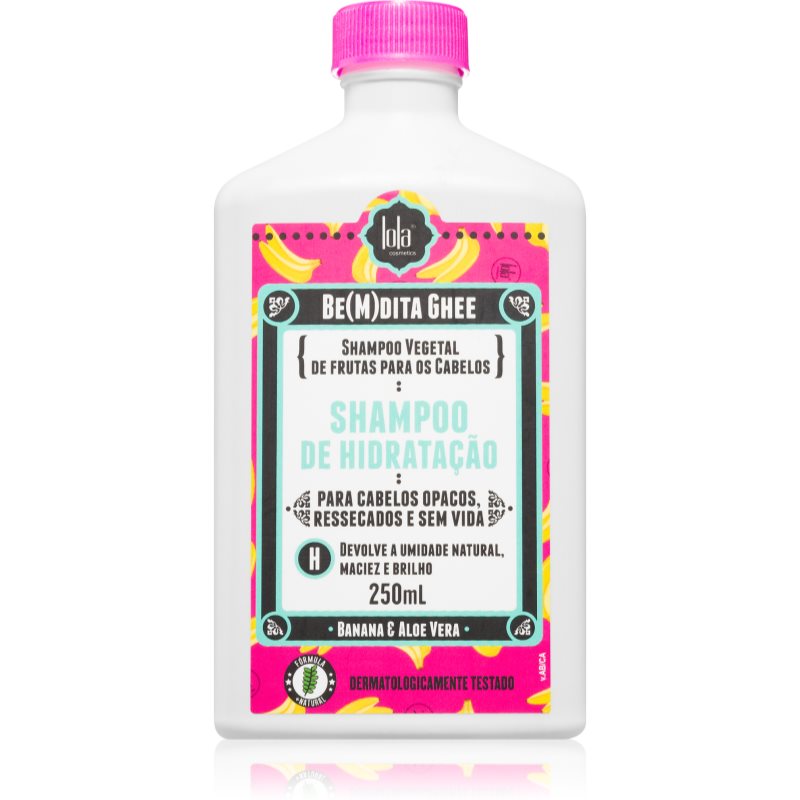 Lola Cosmetics BE(M)DITA GHEE SHAMPOO DE HIDRATAÇÃO vlažilni šampon 250 ml