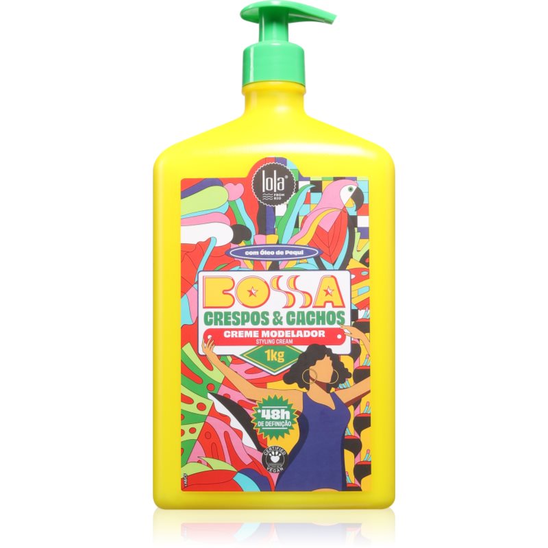 Lola Cosmetics Bossa Soengukreem lokkis juustele 1000 g