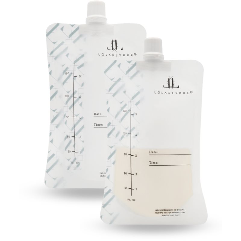 LOLA&LYKKE Breast Milk Storage Bags пакетик для зберігання грудного молока сумісний з LOLA&LYKKE Smart Electric Breast Pump 30x150 мл
