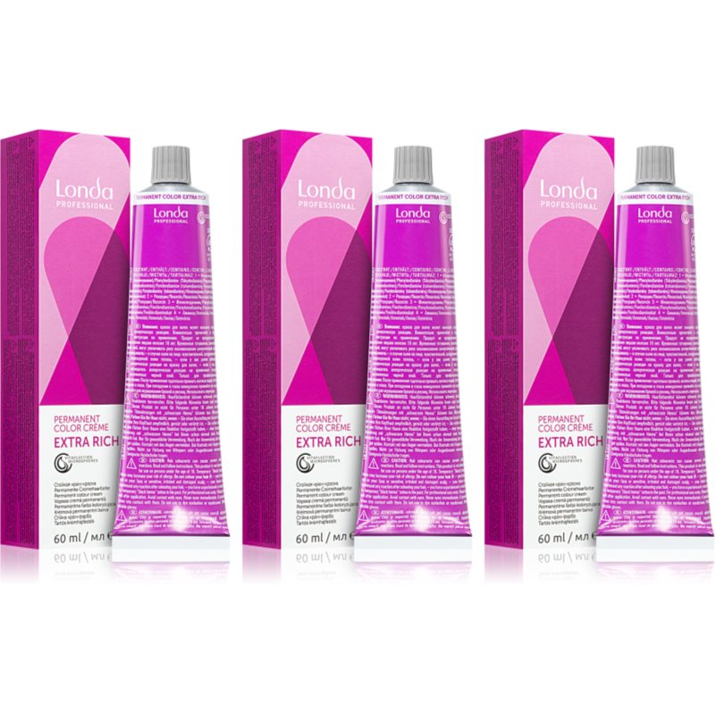 Londa Professional Permanent Color Extra Rich farba na vlasy výhodné balenie odtieň 9/79