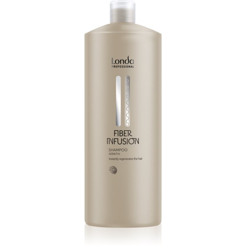 Londa Professional Fiber Infusion Shampoo м'який шампунь для пошкодженого та фарбованого волосся 1000 мл