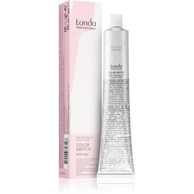 Londa Professional Color Switch vopsea de par semi-permanenta fără amoniac POP! PINK 80 ml