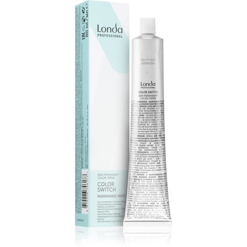 

Londa Professional Color Switch перманентна фарба для волосся без аміаку MAMMAMIA! MINT