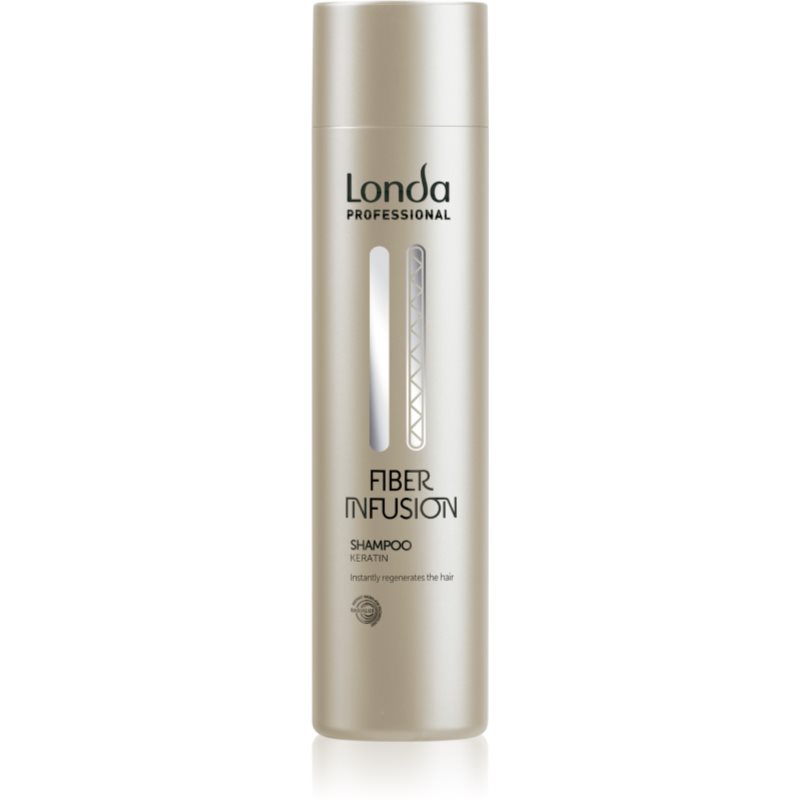 Londa Professional Fiber Infusion Shampoo м'який шампунь для пошкодженого та фарбованого волосся 250 мл