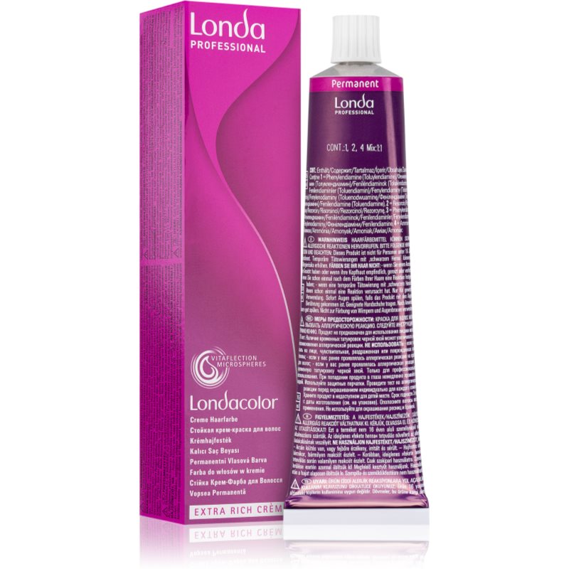 Londa Professional Permanent Color Extra Rich перманентна фарба для волосся відтінок 7/46 60 мл