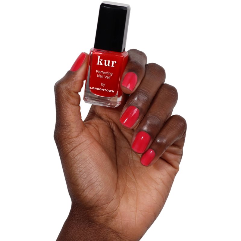 LONDONTOWN Kur Perfecting Nail Veil зміцнюючий лак для нігтів відтінок 8 12 мл